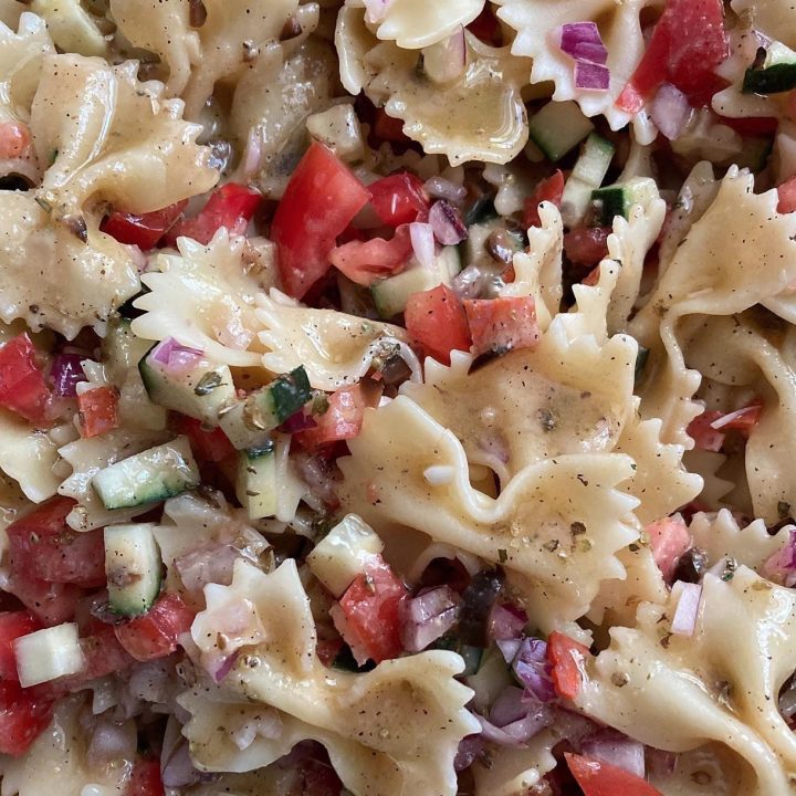 Leah’s Pretty Good Pasta Salad